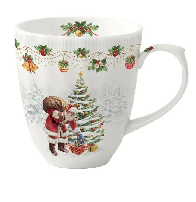 Porcelain mug 370 ml in color box NOSTALGIC Porcelain mug 370 ml in color box NOSTALGIC