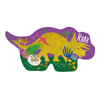 Dinozaury Puzzle 12 elementów