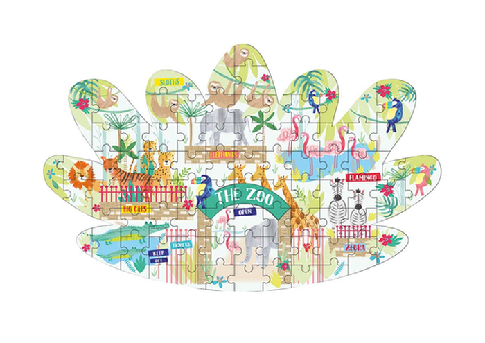 Dżungla Puzzle 80 elementów Dżungla Puzzle 80 elementów