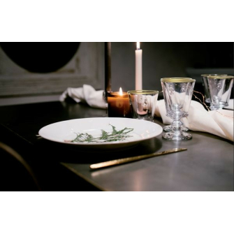 Pszczoła Kieliszki ze Złotą Obwódką 4 szt. 220 ml