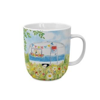 Wesoły Camping Kubek Porcelanowy 400 ml