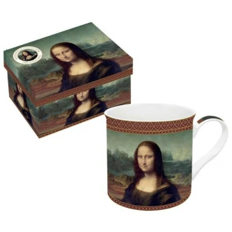 Mona Lisa – Kubek Porcelanowy w Ozdobnym Pudełku 300 ml