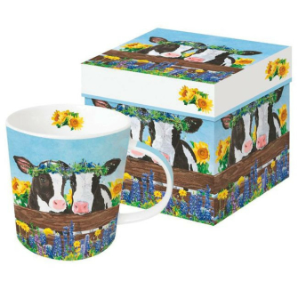 Krówki Kubek Porcelanowy w Ozdobnym Pudełku