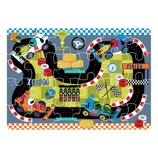 Mini Puzzle 24 elementy - Auta Mini Puzzle 24 elementy - Auta