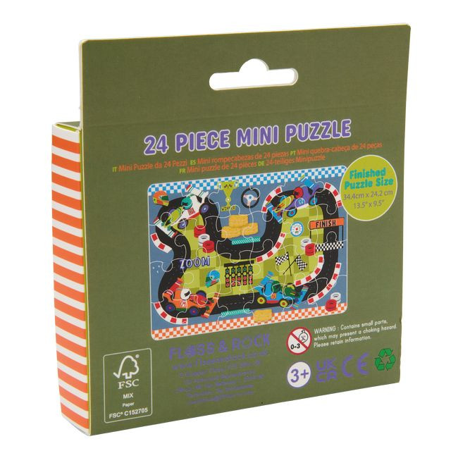 Mini Puzzle 24 elementy - Auta Mini Puzzle 24 elementy - Auta